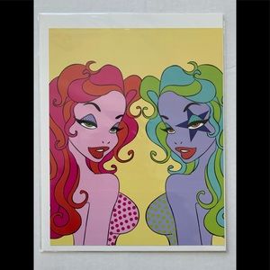 “Mirror, Mirror” Pinup Style Art Print